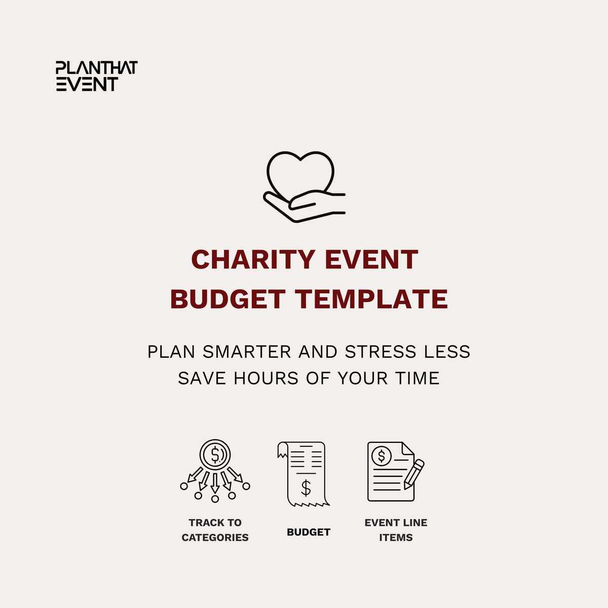 Charity Event Budget Template - Complete Event Financial Management