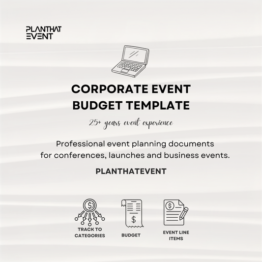 Corporate Event Budget Template - Complete Event Financial Management