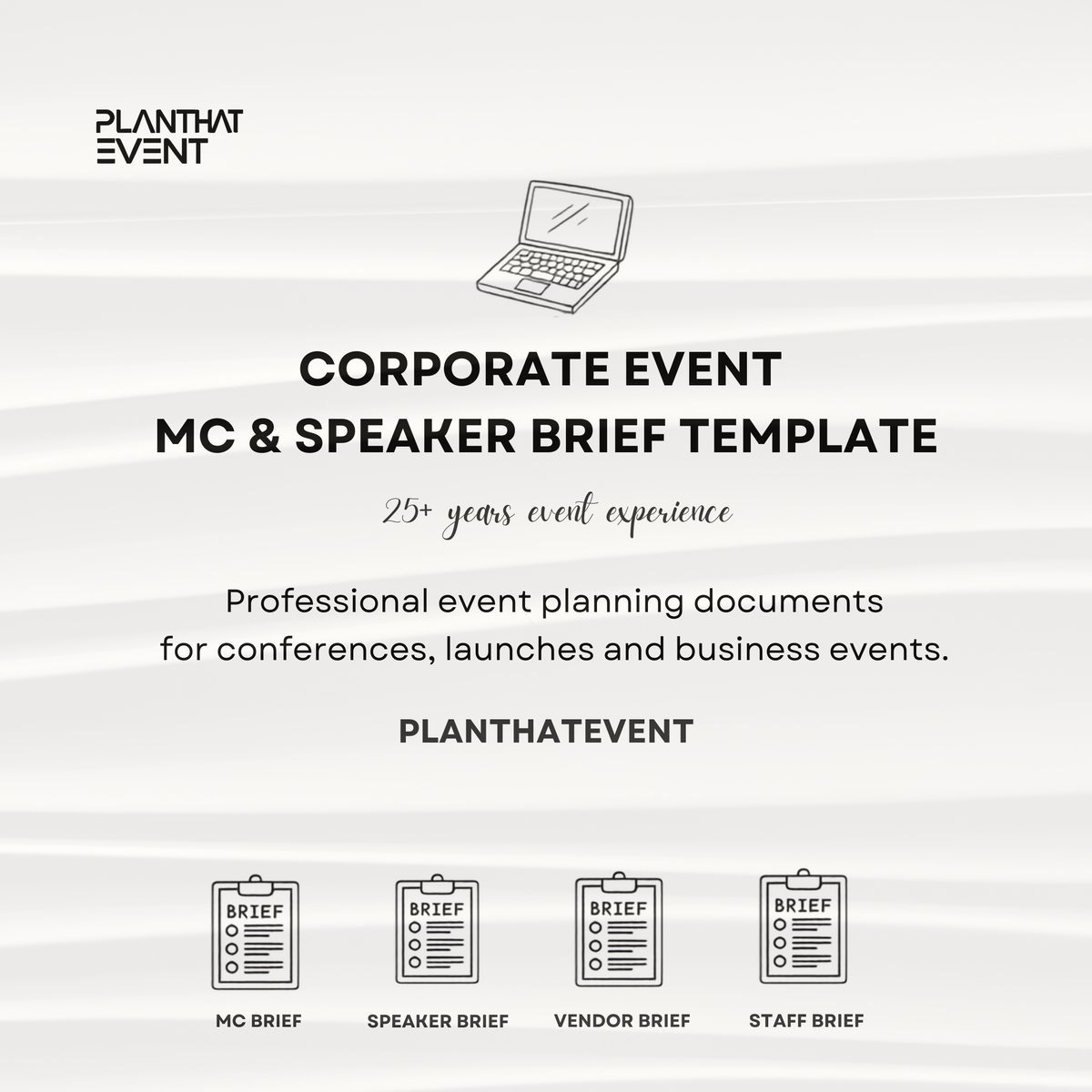 Corporate Event Briefing Templates - Complete Event Briefing Toolkit