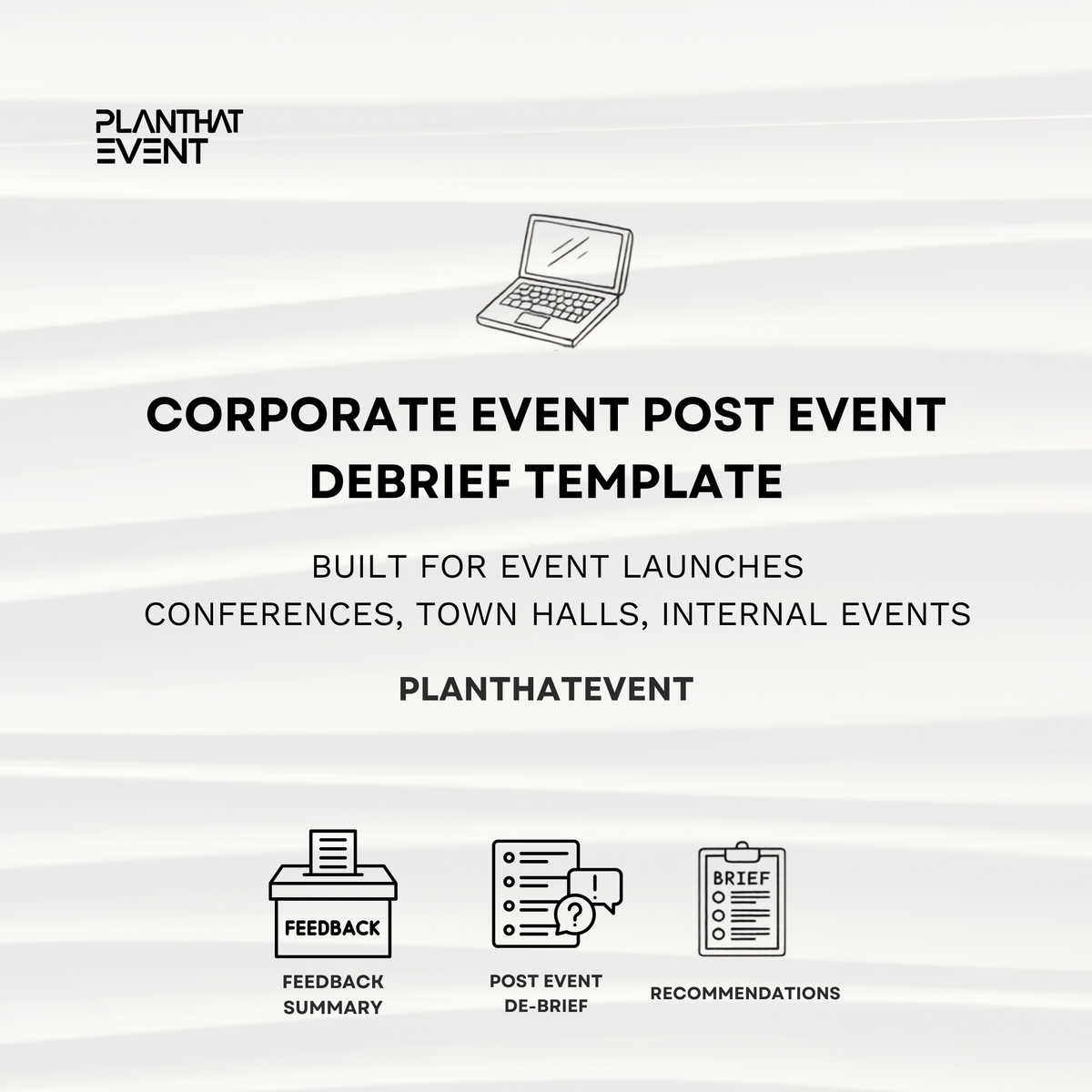 Corporate Event Debrief Template - Complete Event Debrief Template