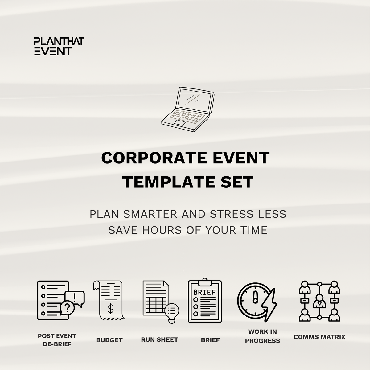 Corporate Event Template Set - Complete Event Planning