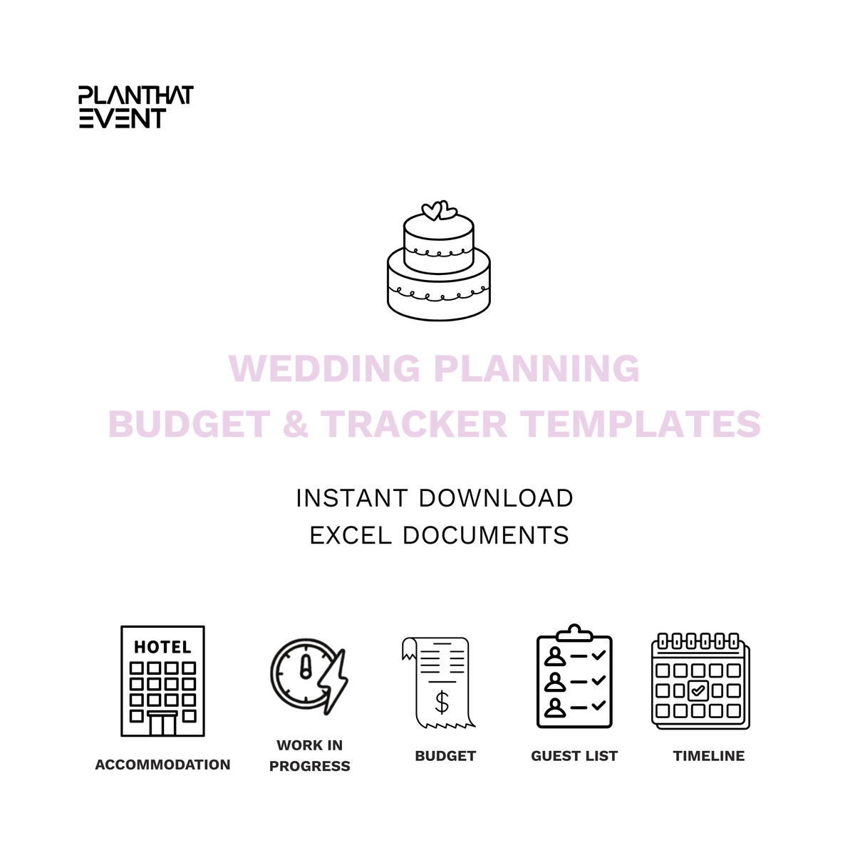 Wedding Tracker Templates - Complete Bridal Planning Toolkit